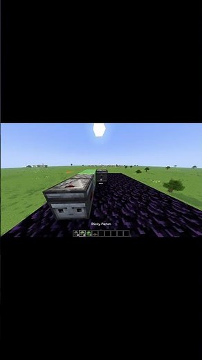 How to build a flying machine in Minecraft #minecraft