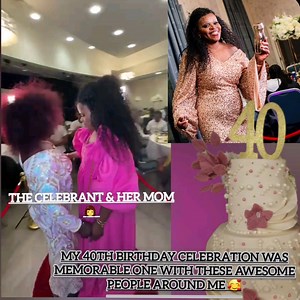 My 40th birthday celebration was a huge success 🙌 👏 ❤️ Who amongst us is the best dancer 🤣🤣 disclaimer: Please, I have no right to the music playing on the background. | Naomi's conner TV