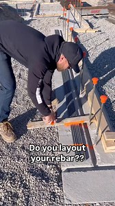 118K views · 617 reactions | Rebar mat layout became a must on my foundations many moons ago.. avoid wavy grids with some timely and strategic layout. At the end of the day, this “extra” step allows you to do a better job faster. #tricksofthetrade . . . . . . . . . #Forming #framing #rebar #foundation #rodbuster #carpentry #carpenter #tradesmen #toolbelt #leathertoolbelt #layout | Akribis leather | Facebook