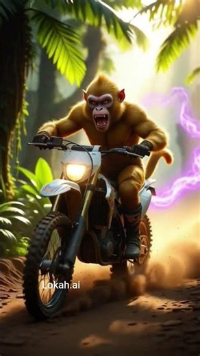 Aura Accelerator: The Golden Monkey's Ghostly Glide