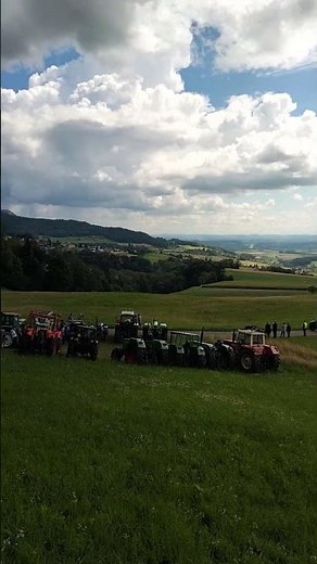 Nationalfeiertag Schweiz 🇨🇭 Oldtimer Traktoren treffen 😎