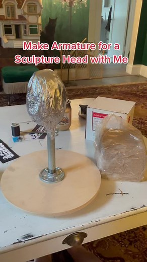 DIY Armature for Sculpting at Home