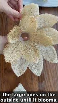 DIY Home Décor: Turn a Luffa into a Designer Lamp #diyverse #diy #homedecor #howto #interiordesign