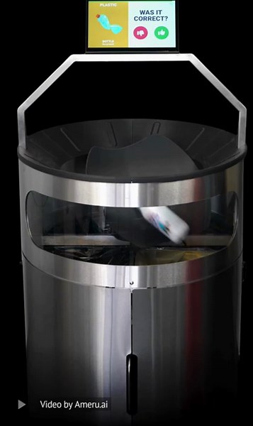 Ameru - AI-powered smart bin for sustainable waste management
