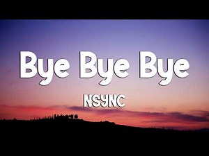 *NSYNC - Bye Bye Bye (Lyrics) (Deadpool 3 Soundtrack) (Loop Video)