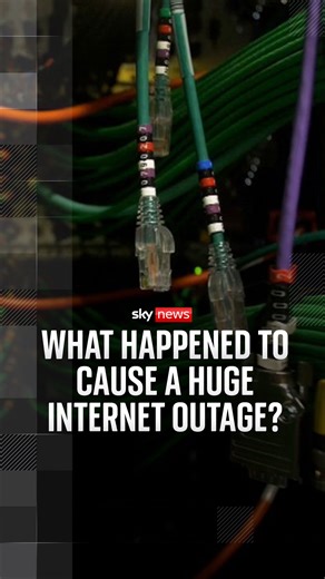 A major outage caused by an issue at Amazon Web Services has affected hundreds of websites, games and apps, including Amazon, Snapchat, Fortnite and several banks. Sky's Rowland Manthorpe explains what happened. #Outage #Technology #SkyNews | Sky News