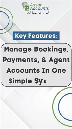 Simplify your business with Assan Account | Assan Travel Accounts #accounting #travelagencysoftware