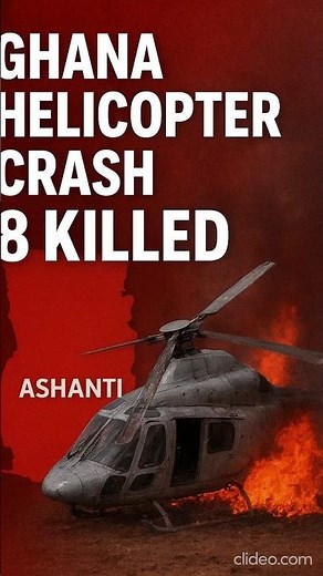 Ghana Helicopter Crash Kills 8, What's REALLY Behind The Tragedy?