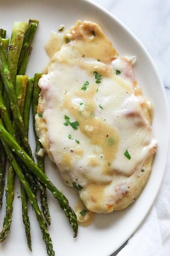 Easy Skillet Chicken Cordon Bleu