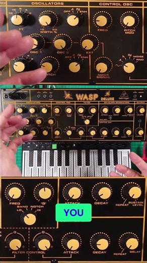 Delightful Limitations: Exploring the Behringer Wasp Deluxe #shorts
