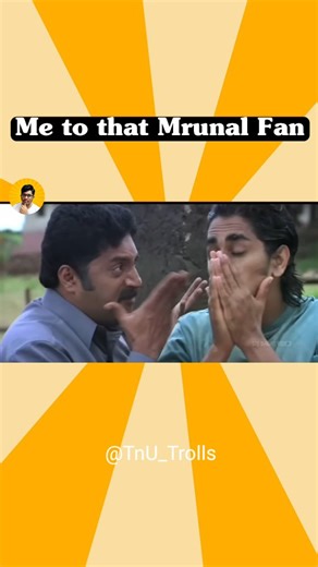Tanmai Santhosh on Instagram: "Twitter Yuvatha fighting on SPU Vs MTU Meru yevari fan mawa . . #saipallavifan #mrunalthakur #telugufunnyreels #telugucinema #twitterfanwars"