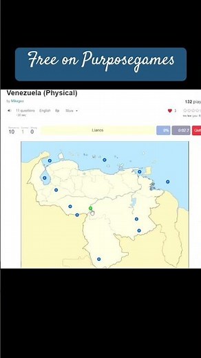 The physical map of Venezuela . 🇻🇪 #geography #venezolanos #physical