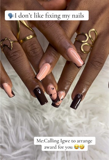Make Igwe give you award sharp sharp😂 Book an appointment today : ‪08078807787‬🤝 #fyp #nailporium #fypnails #foryoupage #smallbusinesscheck #nailtechinnsukka #nailtechinenugu #viralvideos #trendingsound #brownnails #nailsinspo2025 Nail tech in enugu nails designs ideas 2025 Inspo vs result Nails Trend 2025 nails nail art studio nail acrylic Nail tech in Nsukka nail art design ideas nail tech nail art designs nail accessories nail art nail art tutorial gel polish nails design gel nail design id
