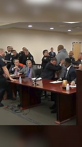 10K views · 73 reactions | The white supremacist accused of killing 10 Black people in a mass shooting in Buffalo in a deadly supermarket shooting was rushed out of his sentencing after a person in the audience rushed at him. https://on.wcvb.com/3xpRe4s | WCVB Channel 5 Boston | Facebook