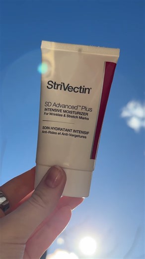 Use it everywhere. NEW SD Advanced™ Plus Moisturizer with the power of AI peptides for wrinkles & stretch marks. | StriVectin