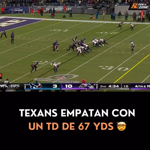 Steven Sims empató el juego con un TD de 67 yardas 🤯🤯 #ABC5PR #ABCPRLOCAL #FanZonePR #NFLABCPR #NFL #FanzonePRRR #NFLPlayoffs #DivisionalRound #Texans #Ravens | Fan Zone