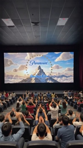 Paramount Animation Logo Crowded Fans Cheering Edition