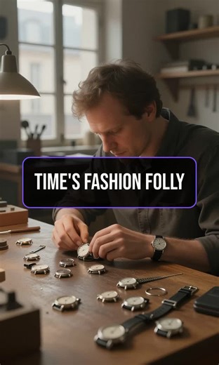 When timepieces became fashion! #History #FashionFail #Innovation