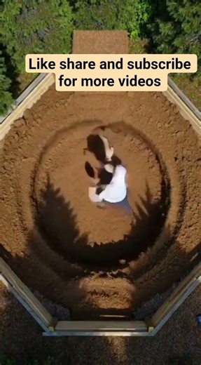 Secret Circular Library Built Underground – Full Time-Lapse”