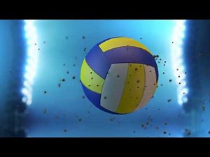 Volleyball logo animation intro ( ID-0305 )