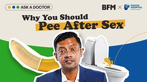Are you obsessed about clear pee? Maybe you wouldn't after watching this video. Consultant Urologist Dr J. R. Sathiyananthan from Pantai Hospital Kuala Lumpur answers why it's super important to pee after sex, and if you should be concerned when you can't hold your pee in for long. Thank us later 🤭 Watch the full interview on BFM’s YouTube channel! ⬇️ | BFM Radio - The Business Station