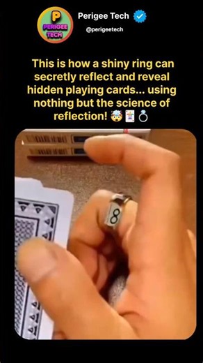 How a Simple Ring Can Reveal Hidden Playing Cards! 🃏💍🤯
