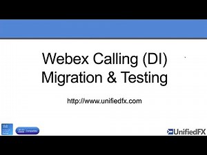 PhoneView Webex Calling DI Migration & Testing