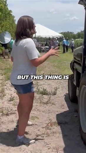 The first autonomous, data driven, battery operated tractor... you don't even necessarily need someone in the drivers seat! Impressive tech from Monarch Tractor www.monarchtractor.com #electricvehicles #innovativeagriculture #tractorlife #smartfarming | Farm Babe