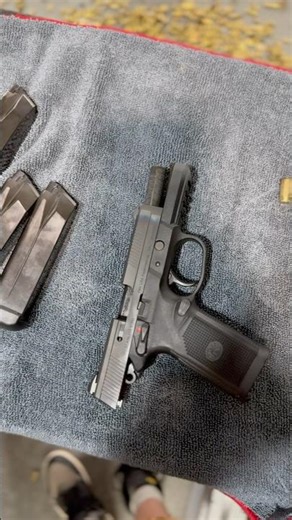 💥 The .45 ACP Hits DIFFERENT | FNX-45 at the Range #firearmtraining #firingrange #centuryarms