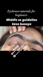 Eyebrows tutorials Left eyebrows tutorials Upar se eyebrows kese banaye Upar se arch kese banaye Eyebrows tutorials How to remove Center hair Eyebrows transformation Face cut change by eyebrows shape Unshape eyebrow ko shape kese de ? Eyebrows tutorials for beginners Eyebrows tutorials How to draw a neat guideline Guideline tutorials Guideline banane ke liye dhage me baal kese fasaye? Helpful video for beginners eyebrows tutorials for beginners Thick arched shape eyebrows Perfect line work for b