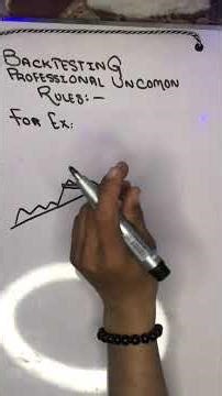 HowBacktest your Strategy Professional level #forex #forextrading #Bactesting