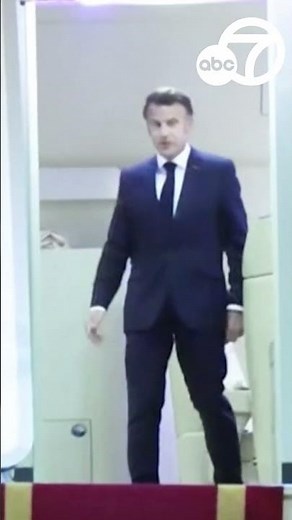 Viral video of French President Macron pushed in the face