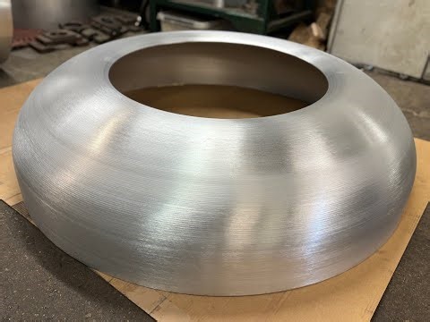 1200 dia. Aluminium Spinning.