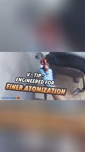 What makes the V-Tip nozzle so different? 🔍💨