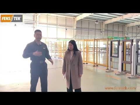 FENSTEK SMART manufacturing smart factory for aluminum window automatic production line