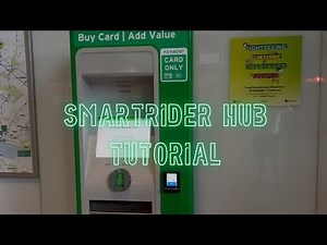 Smartrider Hub Tutorial Part 1 topping up your Smartrider