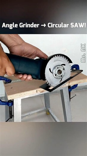 Angle Grinder ➜ Circular Saw — Crazy Upgrade!