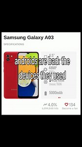 ‏androids are good #techtok #fyp #lol #viral #phones | Samsung Galaxy A03