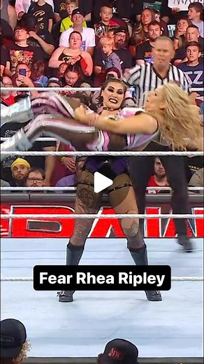 WWE on Instagram: "@rhearipley_wwe wasn’t messing around on #WWERaw!"