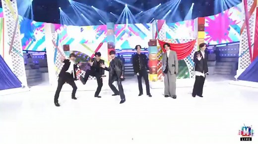 SixTONESの「Good Luck」パフォーマンス