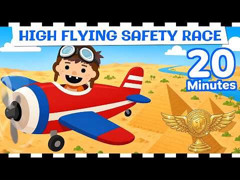 Fly High & Stay Safe ✈️ Essential Safety Rules for Kids with Roys Bedoys! (20 Min Compilation)