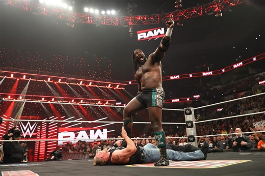 Brock Lesnar did everything he could to put Oba Femi on WWE fast track to start WrestleMania feud