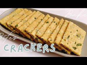 Super easy green onion crackers! 🥬 (Special secret taste is only known to those who have tried it! )