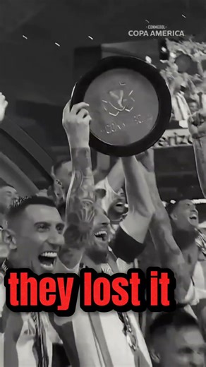 “Even legends cry… 💔 Messi after Copa América final.”#messi #copaamerica, #crying