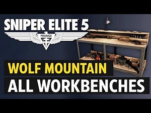 Sniper Elite 5 - Mission 10: All Workbench Locations
