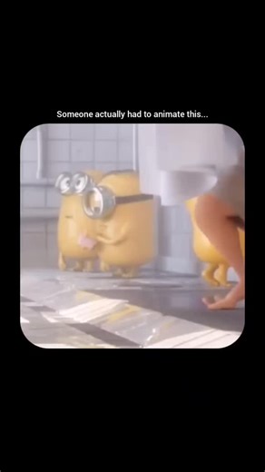 @feel_.it._man on Instagram: "In Despicable Me 3, during the prison scenes, there’s a weird background detail: one of the Minions has the soap intentionally thrown at him in the showers, and we see him hesitating whether to pick it up or not. • Follow @feel_.it._man for more ar. Despicable Me 3 (2017) - Dir. Pierre Coffin & Kyle Balda #Minions #DespicableMe #Gru #Illumination #animation #funny #meme #funfacts #viral #Iconic #fyp #cinema #movies #reels"