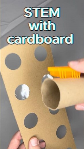 hexbug nano + cardboard = stem fun