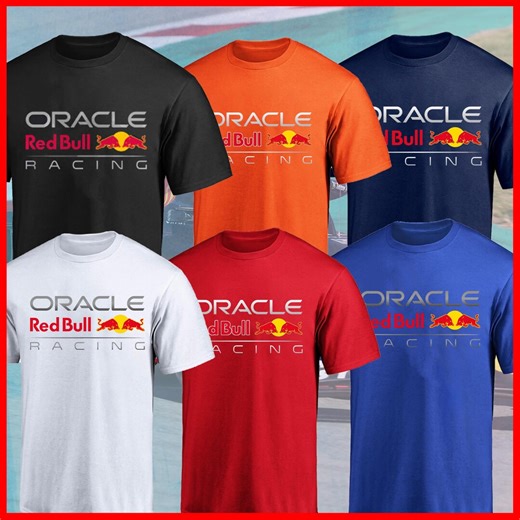 2026 Oracle Redbull Racing Graphic Tee, Unisex Jersey Tee, Simply Lovely Racing Tee, Redbull F1 Shirt, F1 Merch Multicolor Shirt - Etsy