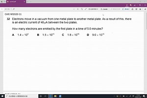 【ALEVEL AS物理】电学量 - 电流题目讲解