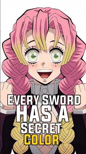 The Secret Behind Every Nichirin Sword Color 😳🔥